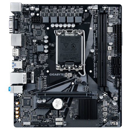 Gigabyte H610M S2H V2 scheda madre Intel H610 Express LGA 1700 micro ATX