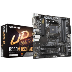 Gigabyte B550M DS3H AC scheda madre AMD B550 Socket AM4 micro ATX