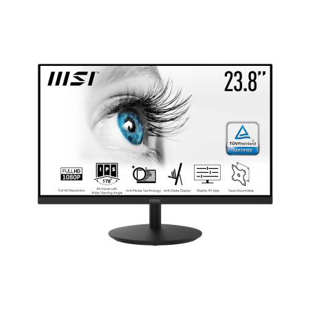 MSI Pro MP242 Monitor PC 60,5 cm (23.8") 1920 x 1080 Pixel Full HD LCD Nero