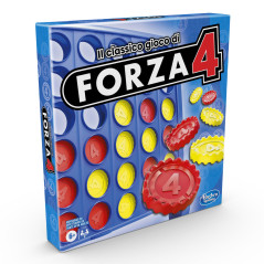 Hasbro Gaming Forza 4, gioco da tavolo per bambini e bambine, gioco di strategia, per 2 giocatori, dai 6 anni in su