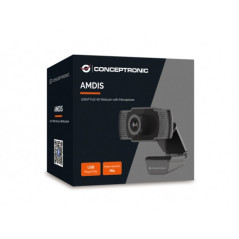 Conceptronic AMDIS01B webcam 2 MP 1920 x 1080 Pixel USB 2.0 Nero