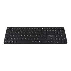 V7 Tastiera Bluetooth KW550FRBT da 2,4 GHZ a due modalità, AZERTY francese - Nero