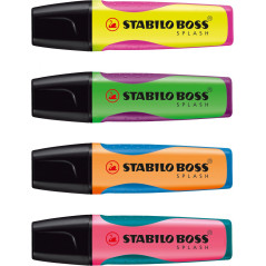 STABILO BOSS SPLASH evidenziatore 1 pz Punta smussata Giallo