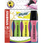 STABILO BOSS SPLASH evidenziatore 4 pz Punta smussata Verde, Arancione, Rosa, Giallo