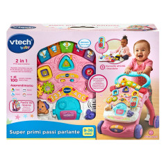 VTech Super Primi Passi Parlante 2 in 1 - Rosa