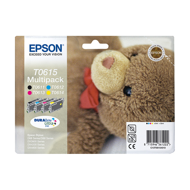 Epson Teddybear Multipack 4 colori