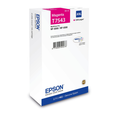 Epson C13T75434N cartuccia d'inchiostro 1 pz Originale Resa extra elevata (super) Magenta