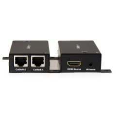 StarTech.com Extender Video Audio HDMI via Cat5 Cat6 con IR - Autoalimentato