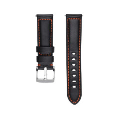 ASUS VivoWatch Strap (HC-S01) Cinghia Nero, Arancione Pelle