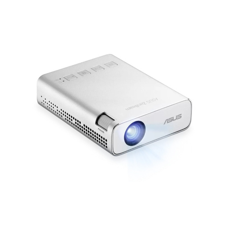 ASUS ZenBeam E1R videoproiettore Proiettore a raggio standard 200 ANSI lumen LED WVGA (854x480) Argento