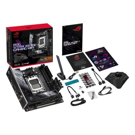 ASUS ROG STRIX X670E-I GAMING WIFI AMD X670 Presa di corrente AM5 mini ITX