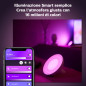 Philips Hue White and Color ambiance Bloom Lampada Smart da tavolo Bianca