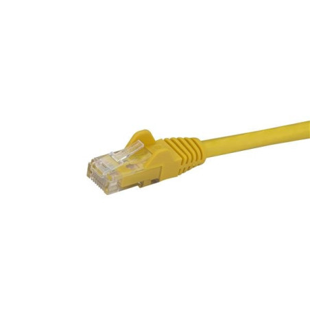 StarTech.com N6PATC7MYL cavo di rete Giallo 7 m Cat6 U/UTP (UTP)