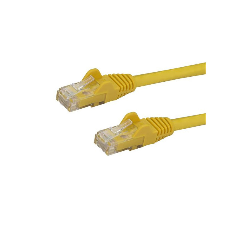 StarTech.com N6PATC10MYL cavo di rete Giallo 10 m Cat6 U/UTP (UTP)