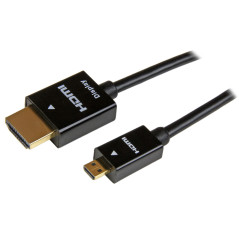 StarTech.com Cavo HDMI a micro HDMI attivo ad alta velocita' - Cavo HDMI micro High Speed attivo da 5m - M M