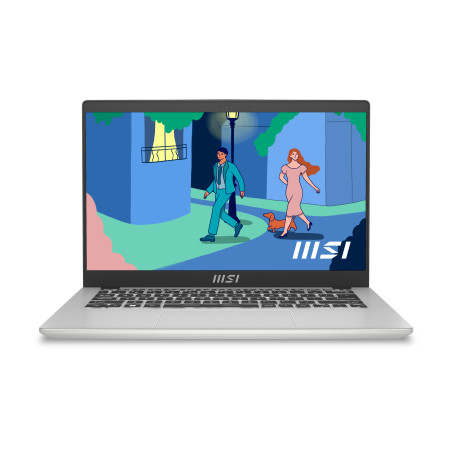 MSI Modern 14 C12M-209IT Intel® Core™ i5 i5-1235U Computer portatile 35,6 cm (14") Full HD 8 GB DDR4-SDRAM 512 GB SSD Wi-Fi 6