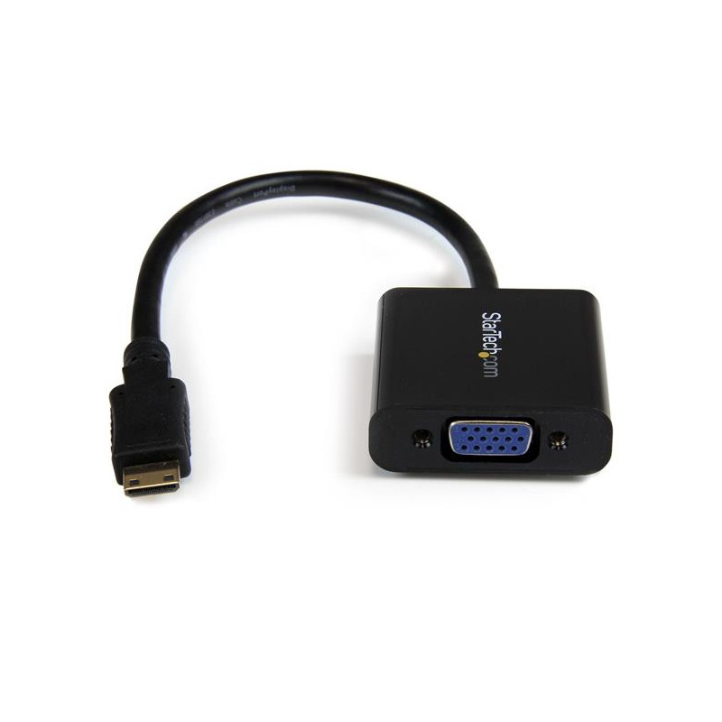 StarTech.com Adattatore convertitore Mini HDMI a VGA per fotocamere/videocamere digitali - 1920x1080