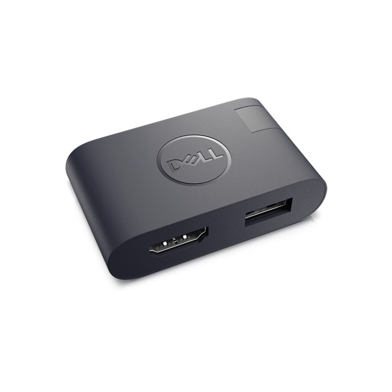 DELL DA20 USB tipo-C HDMI + USB Nero