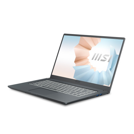 MSI Modern 15 A11MU-1012IT Intel® Core™ i5 i5-1155G7 Computer portatile 39,6 cm (15.6") Full HD 8 GB DDR4-SDRAM 512 GB SSD