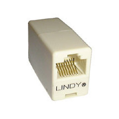 Lindy 60184 adattatore per inversione del genere dei cavi RJ45 Bianco