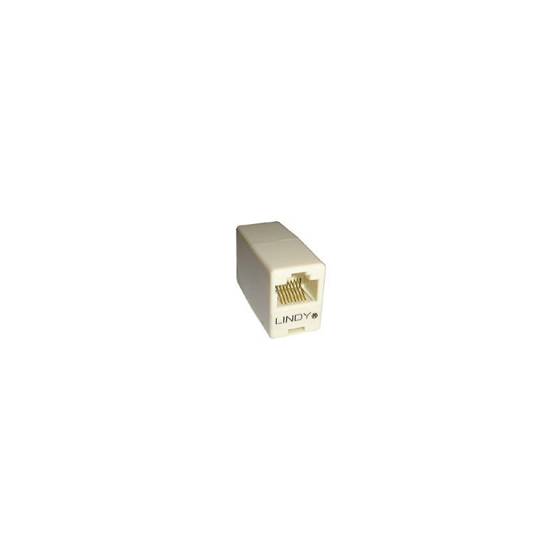 Lindy 60184 adattatore per inversione del genere dei cavi RJ45 Bianco