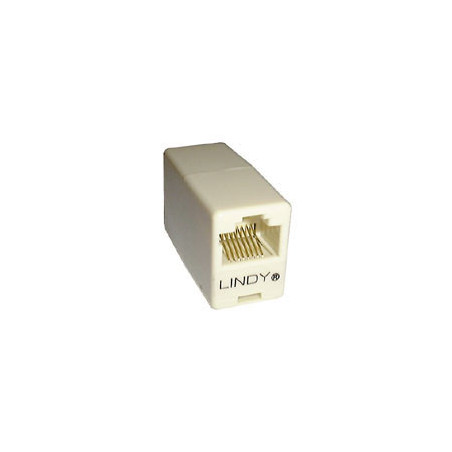 Lindy 60184 adattatore per inversione del genere dei cavi RJ45 Bianco