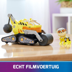 PAW Patrol , Bulldozer di Rubble Tematizzato   Il Super Film, con Luci e Suoni, Giochi per Bambini e Bambine, 3+ anni