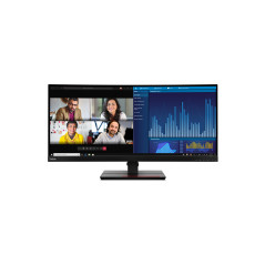 Lenovo ThinkVision P34w-20 LED display 86,7 cm (34.1") 3440 x 1440 Pixel Wide Quad HD Nero