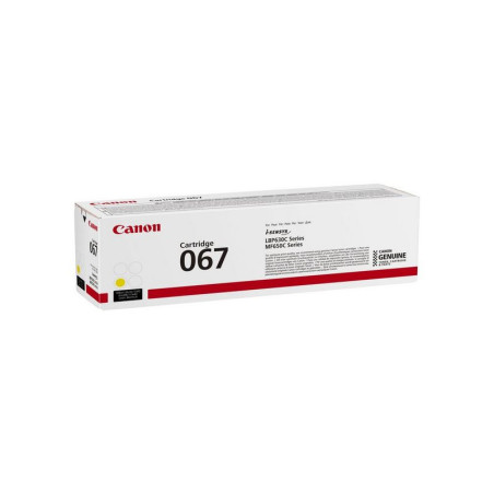 Canon 067 cartuccia toner 1 pz Originale Giallo