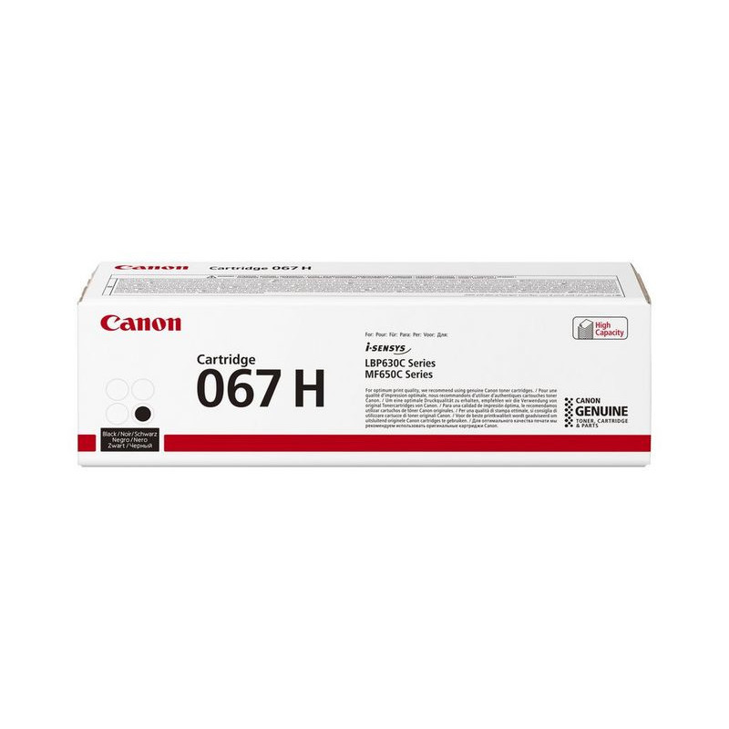 Canon 067H cartuccia toner 1 pz Originale Nero