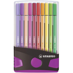 STABILO Pen 68 marcatore Medio Multicolore 20 pz