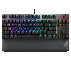 ASUS ROG Strix Scope NX TKL Deluxe tastiera Giocare USB Nero, Grigio