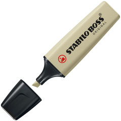 STABILO BOSS ORIGINAL NatureColors evidenziatore 4 pz Punta smussata Nero, Bronzo, Marrone, Verde