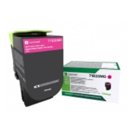 Lexmark 71B20M0 cartuccia toner 1 pz Originale Magenta