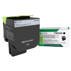 Lexmark 71B2XK0 cartuccia toner 1 pz Originale Nero