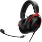 HyperX Cloud III – Cuffie da gaming (nero-rosso)