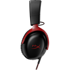 HyperX Cloud III – Cuffie da gaming (nero-rosso)