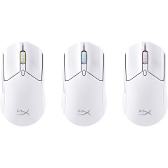 HyperX Pulsefire Haste 2 – Mouse da gaming wireless (bianco)