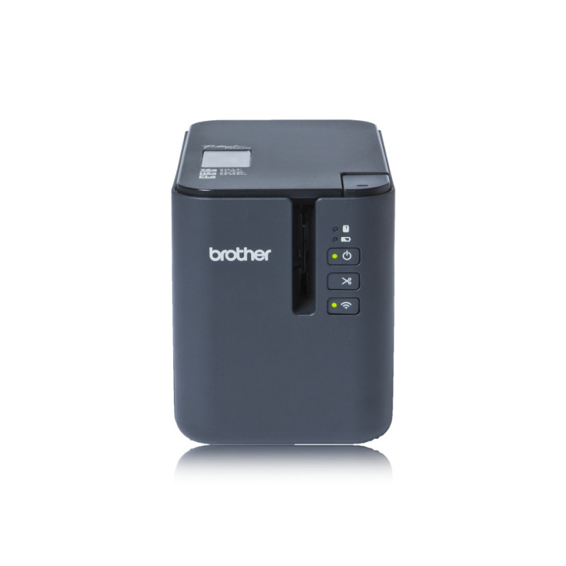 Brother PT-P900WC stampante per etichette (CD) Trasferimento termico 360 x 360 DPI 60 mm/s Con cavo e senza cavo HSE/TZe Wi-Fi