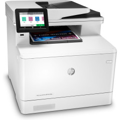 HP Color LaserJet Pro Stampante multifunzione M479fdn, Stampa, copia, scansione, fax, e-mail, scansione verso e-mail PDF stampa