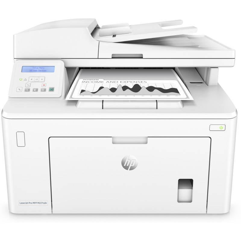 HP LaserJet Pro Stampante multifunzione M227sdn, Bianco e nero, Stampante per Aziendale, Stampa, copia, scansione