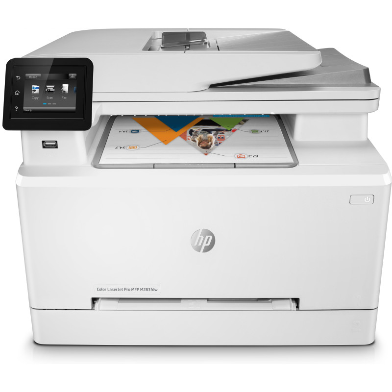 HP Color LaserJet Pro Stampante multifunzione M283fdw, Colore, Stampante per Stampa, copia, scansione, fax, stampa da porta USB