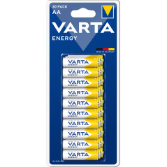 Varta ENERGY AA Blister 30 Batteria monouso Stilo AA Alcalino