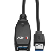 Lindy 43322 cavo USB 15 m USB 3.2 Gen 1 (3.1 Gen 1) USB A Nero