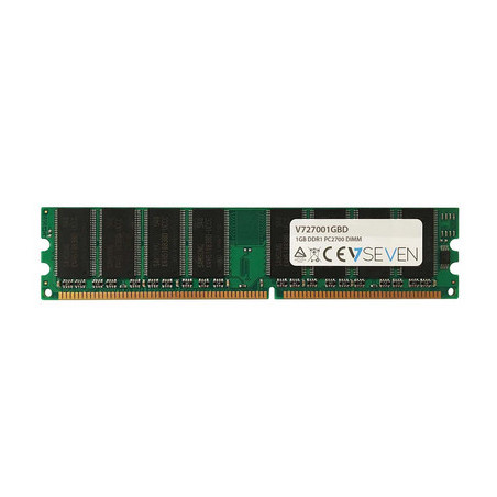 V7 1GB DDR1 PC2700 - 333Mhz DIMM Desktop Módulo de memoria - V727001GBD