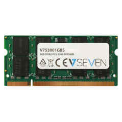 V7 1GB DDR2 PC2-5300 667Mhz SO DIMM Notebook Módulo de memoria - V753001GBS