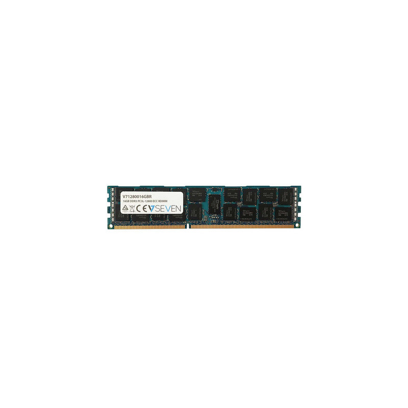 V7 16GB DDR3 PC3-12800 - 1600mhz SERVER ECC REG Server Módulo de memoria - V71280016GBR