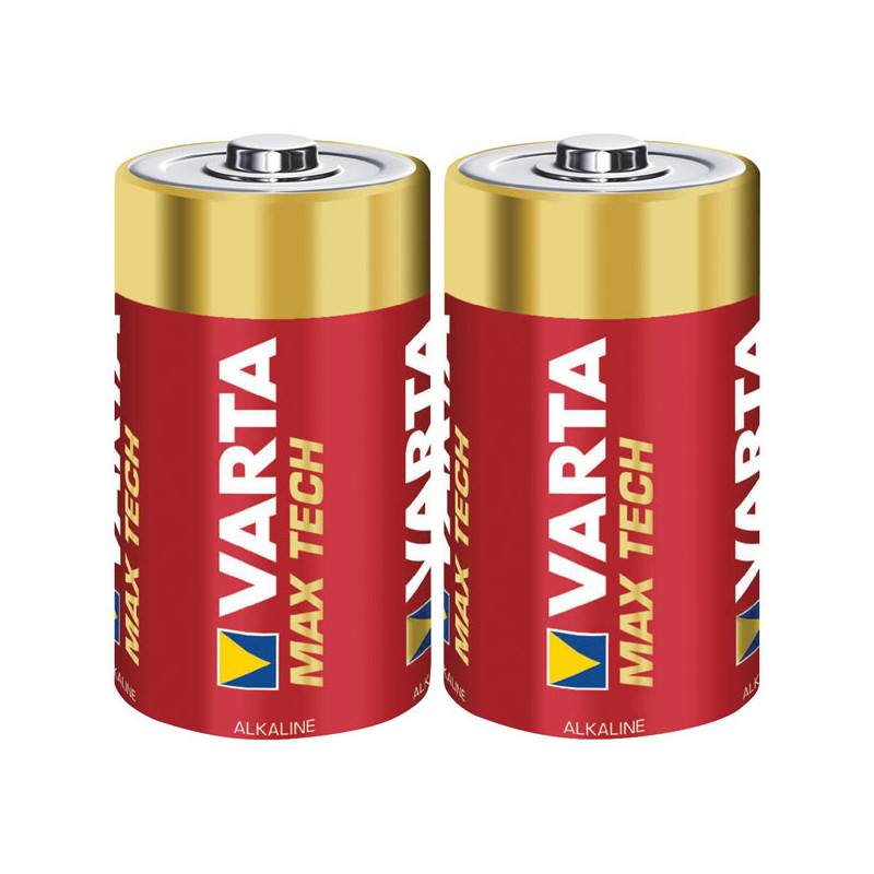 Varta MAX TECH 2x Alkaline C Batteria monouso Alcalino