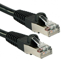 Lindy 47176 cavo di rete Nero 0,5 m Cat6 S FTP (S-STP)