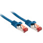 Lindy Cat.6 S/FTP 1m cavo di rete Blu Cat6 S/FTP (S-STP)